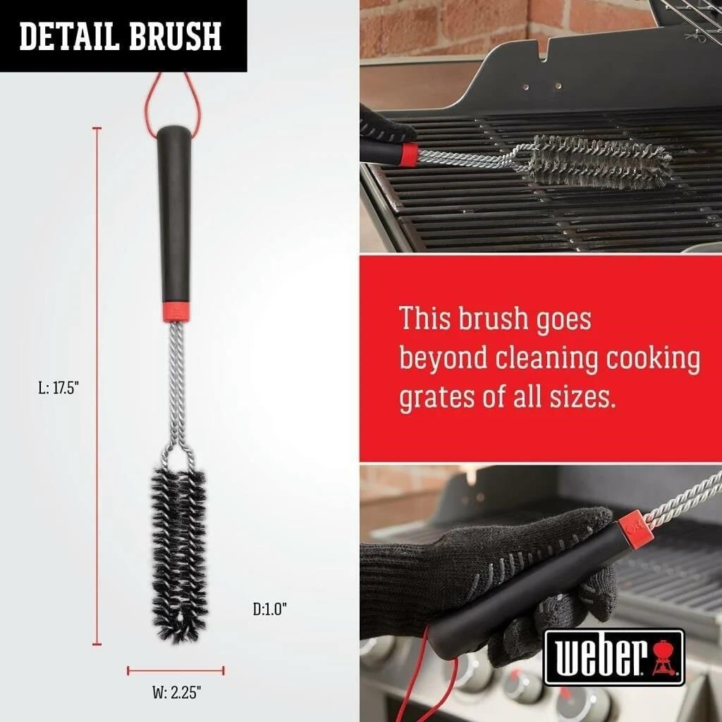 Weber 46 cm Detail Bru - Izgara Detay Fırçası 18
