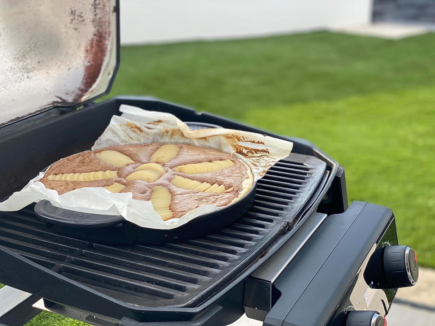 Weber 7421 Gurme BBQ Sistemi Mangal Döküm Demir Tava - 7421