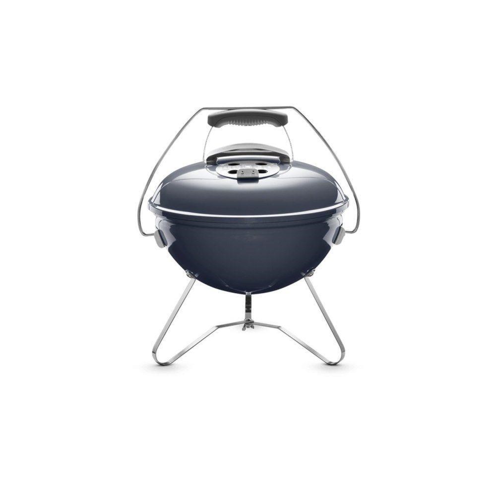 Weber Arduvaz Mavi Kömürlü Mangal Barbekü - Smokey Joe® Premium, Slate Blue - 1126804