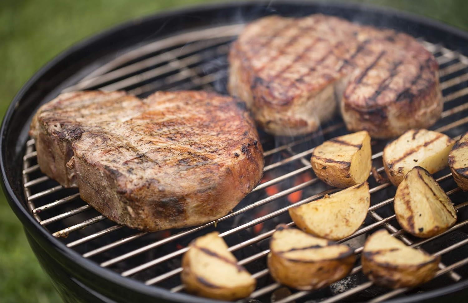 Weber Arduvaz Mavi Kömürlü Mangal Barbekü - Smokey Joe® Premium, Slate Blue - 1126804