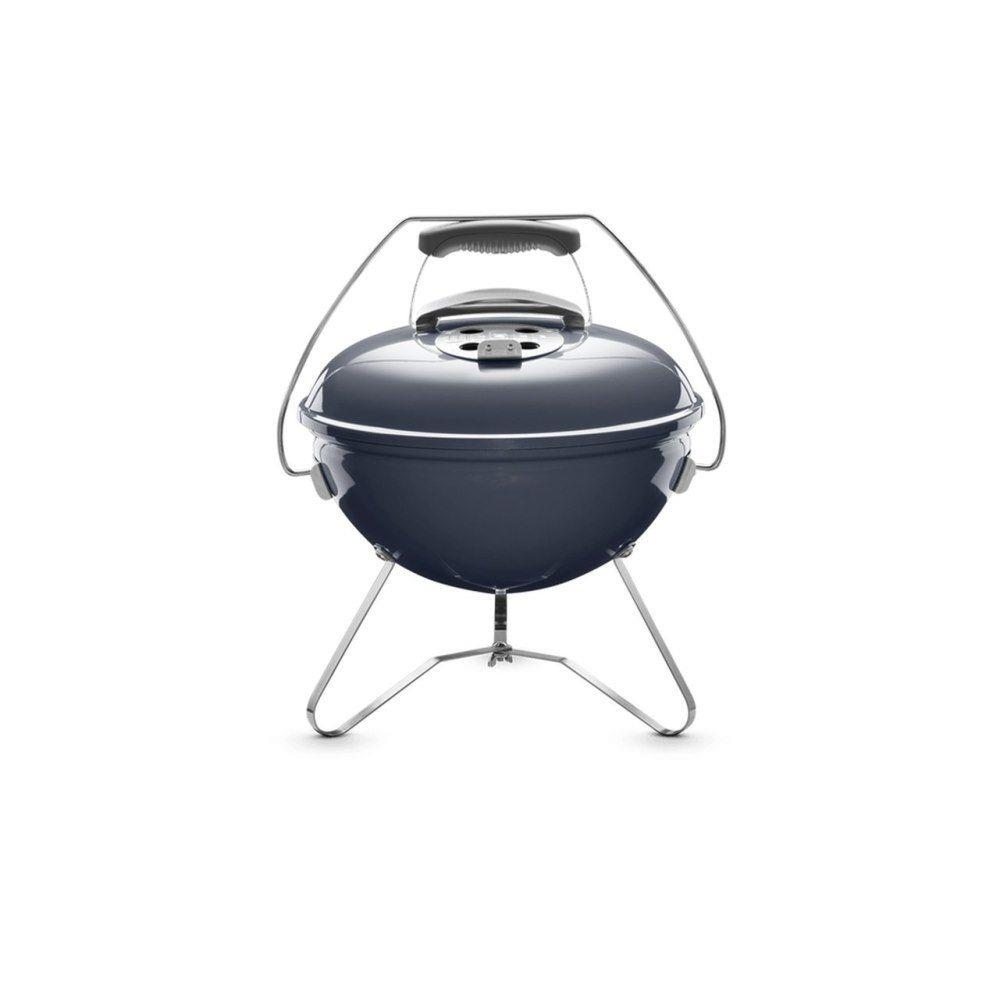 Weber Arduvaz Mavi Kömürlü Mangal Barbekü - Smokey Joe® Premium, Slate Blue - 1126804