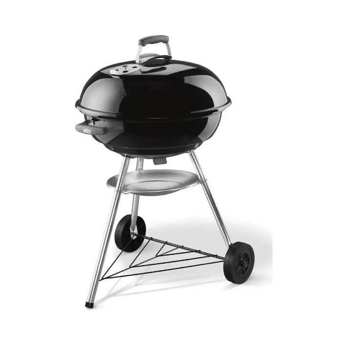 Weber Compact Kettle 47 Cm Kömürlü Mangal Siyah - 1221004
