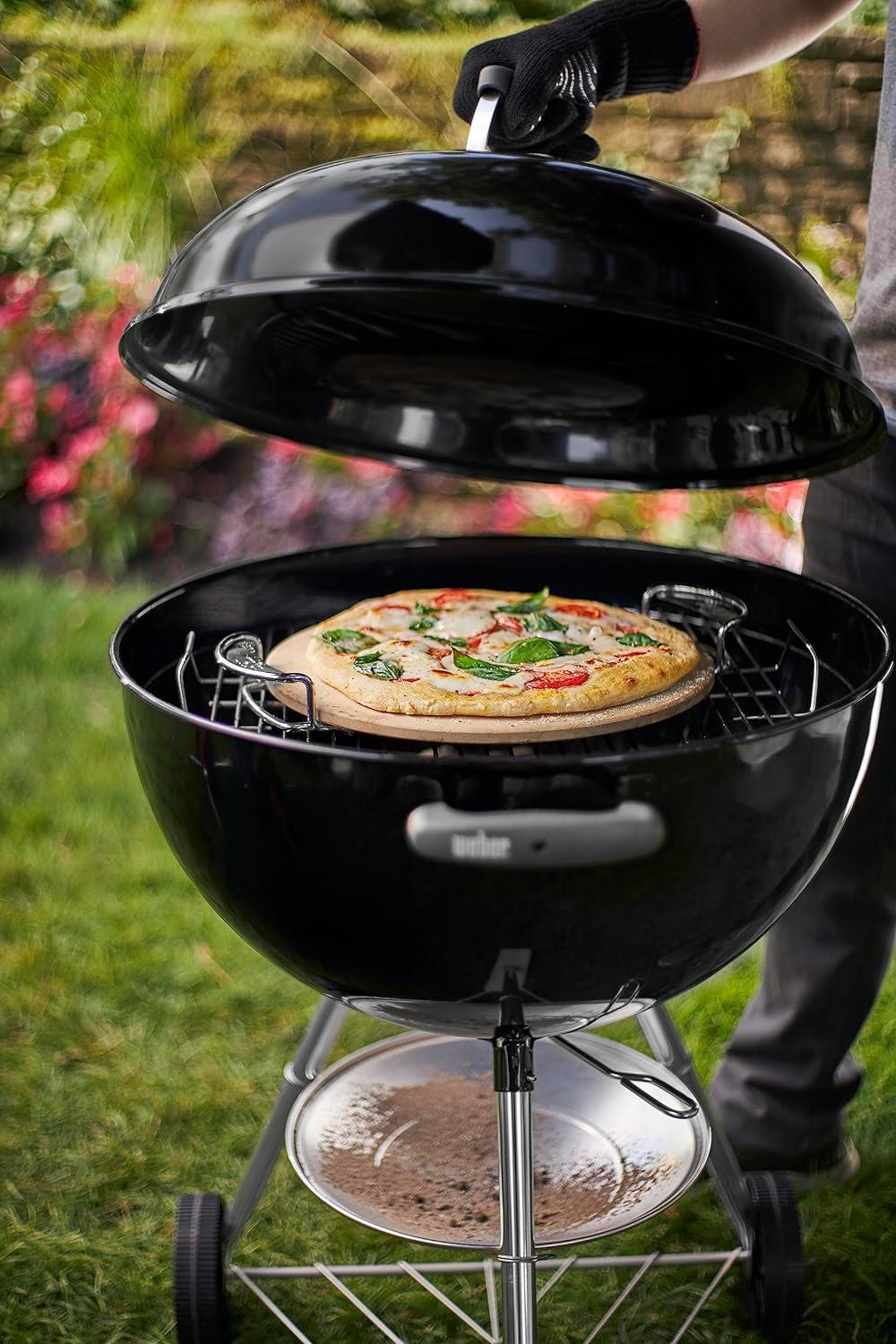 Weber Crafted Glazed Pizza Stone - Mangal Pizza Taşı - 8836