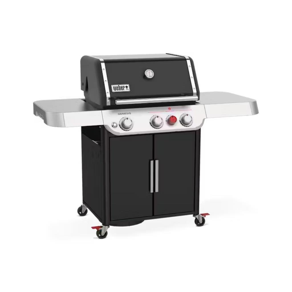 Weber Genesis E-325s Gazlı Mangal Siyah - 35310075