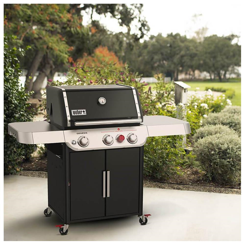 Weber Genesis E-325s Gazlı Mangal Siyah - 35310075