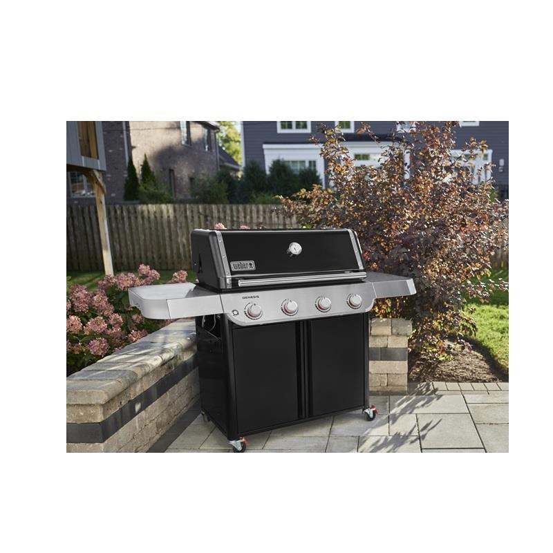 Weber Genesis E-415 Gazlı Mangal Siyah - 1500612