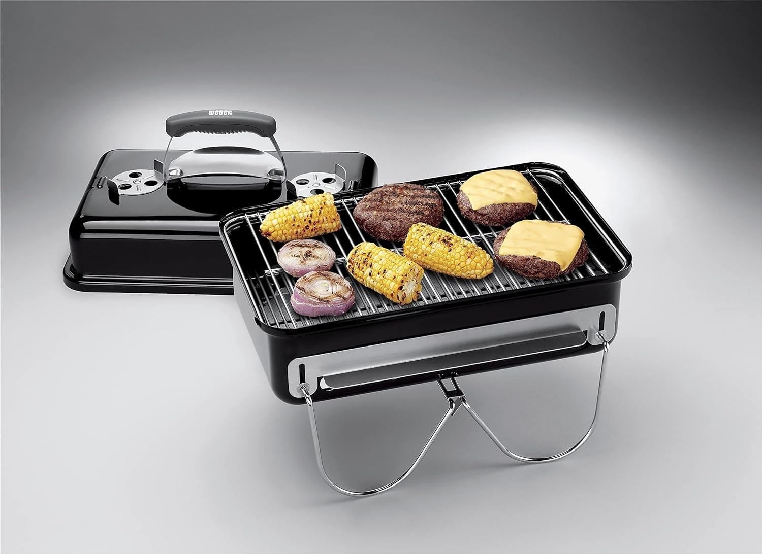 Weber Go Anywhere Kömürlü Mangal Siyah - 1131004