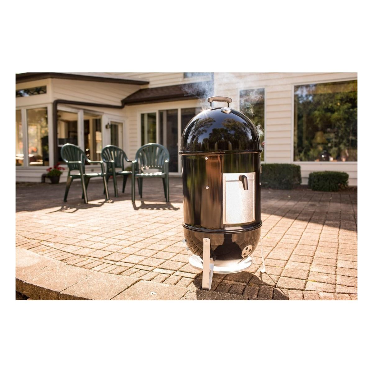 Weber Smokey Mountain Cooker 47 Cm Kömürlü Mangal Siyah - 721004