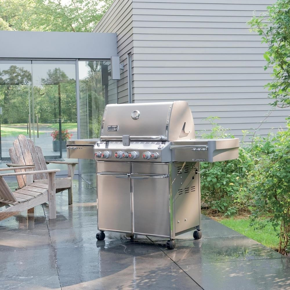 Weber Summit® S-470 GBS Paslanmaz Çelik Gazlı Mangal - 7170075