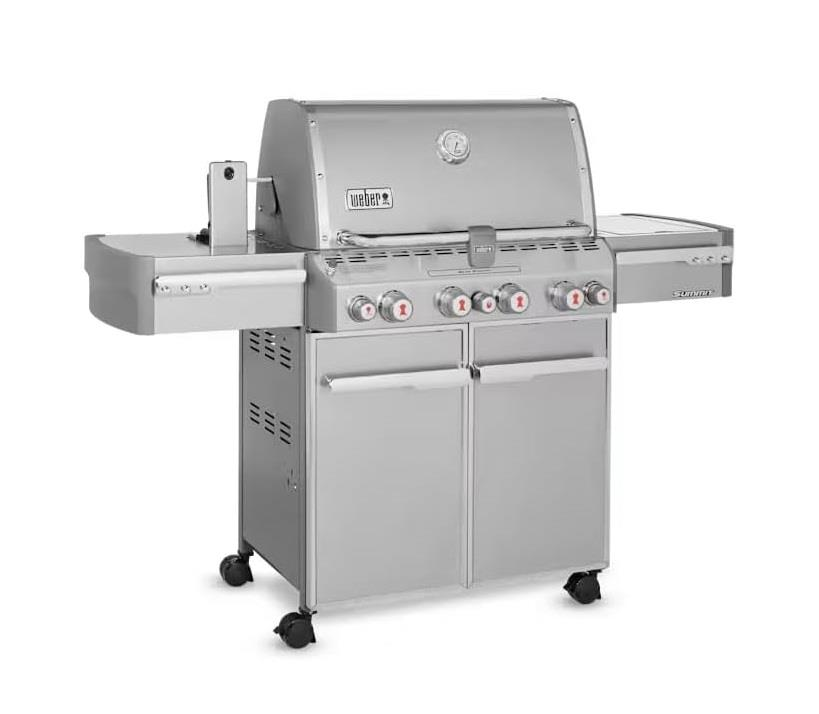 Weber Summit® S-470 GBS Paslanmaz Çelik Gazlı Mangal - 7170075