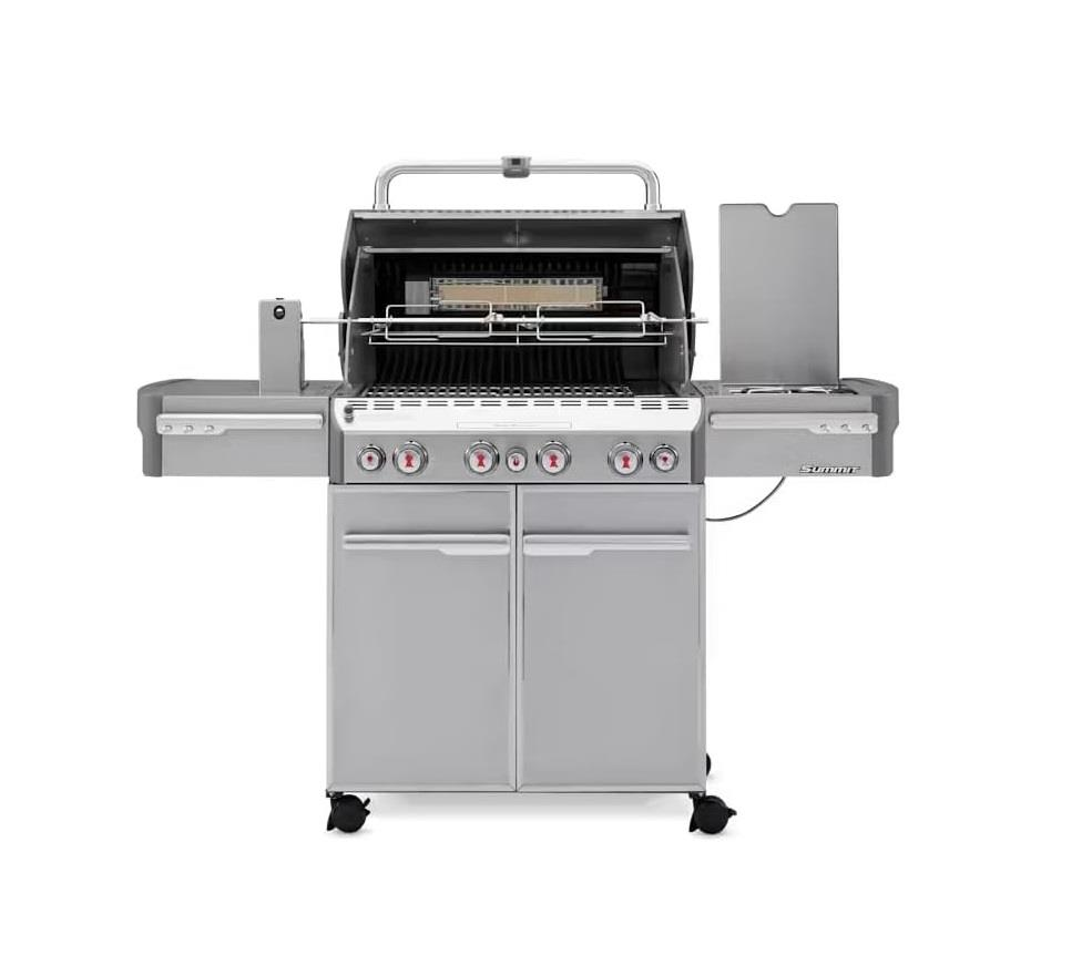 Weber Summit® S-470 GBS Paslanmaz Çelik Gazlı Mangal - 7170075