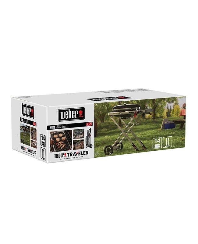 WEBER TRAVELER PORTATİF GAZLI MANGAL