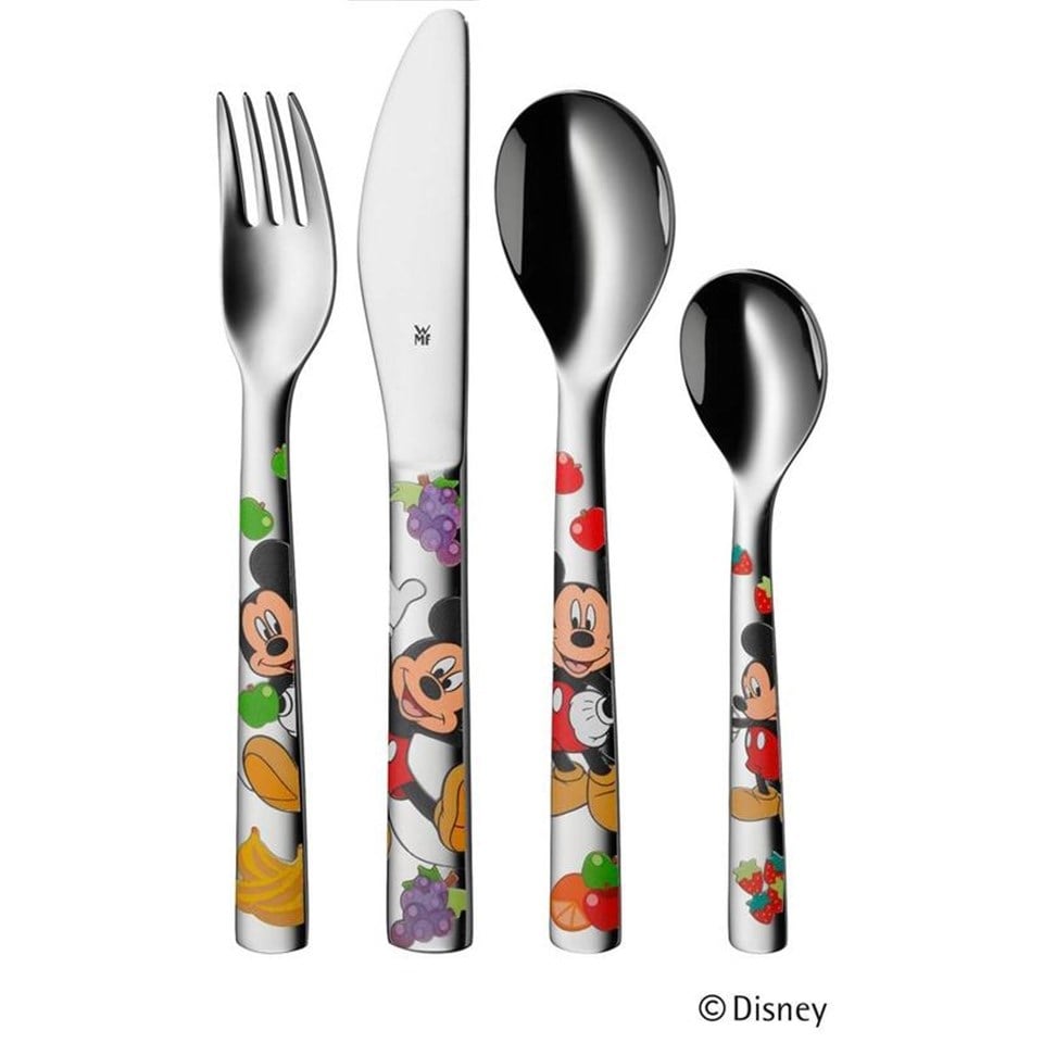 Wmf Çocuk Çatal Kaşık Bıçak Seti 4'lü Mickey Mouse