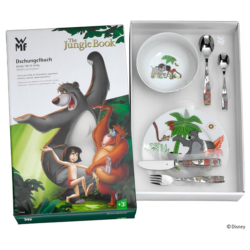 Wmf Çocuk Seti 6'Li Yemek Jungle Book