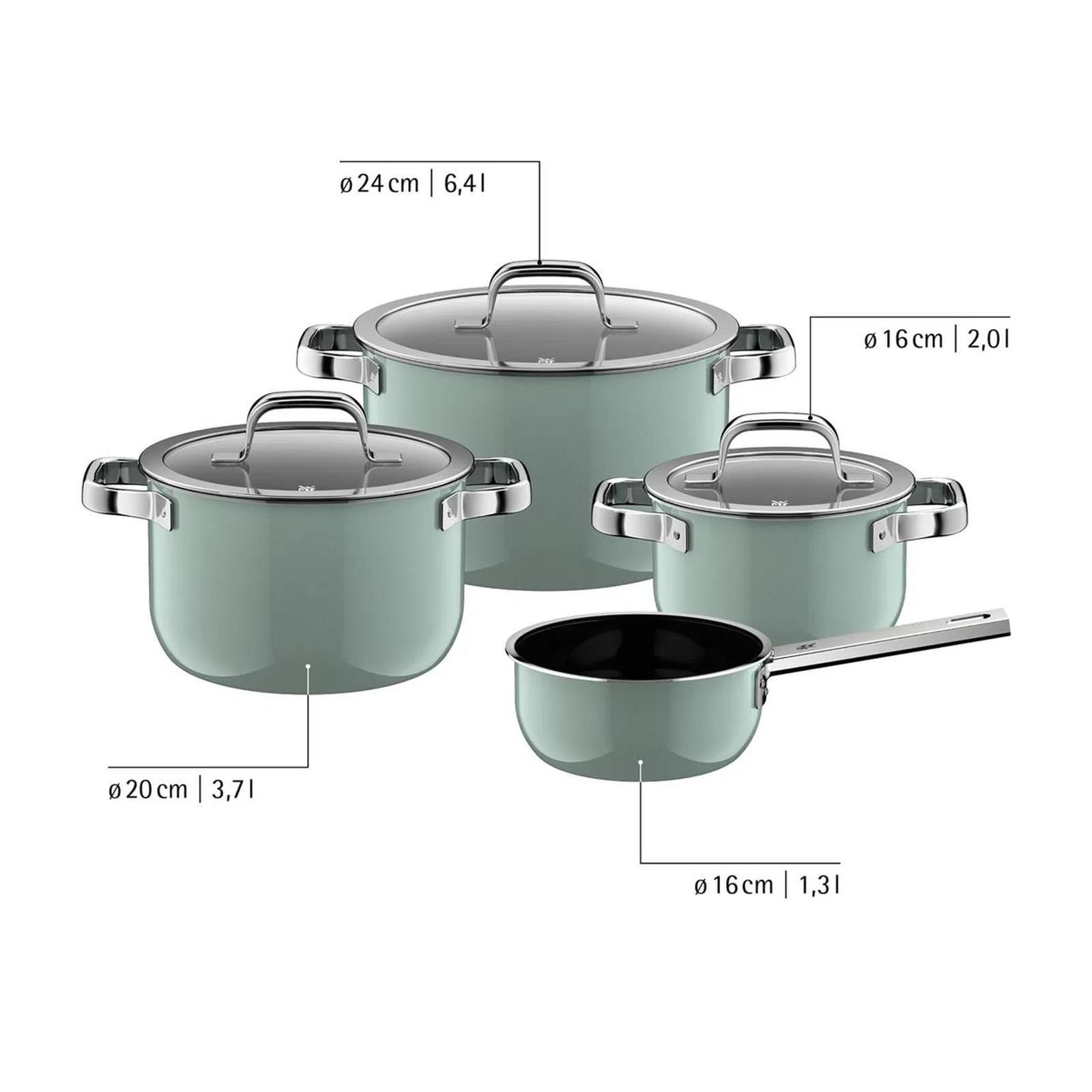 WMF Fusiontec Tencere Seti 4 Parça Okaliptus
