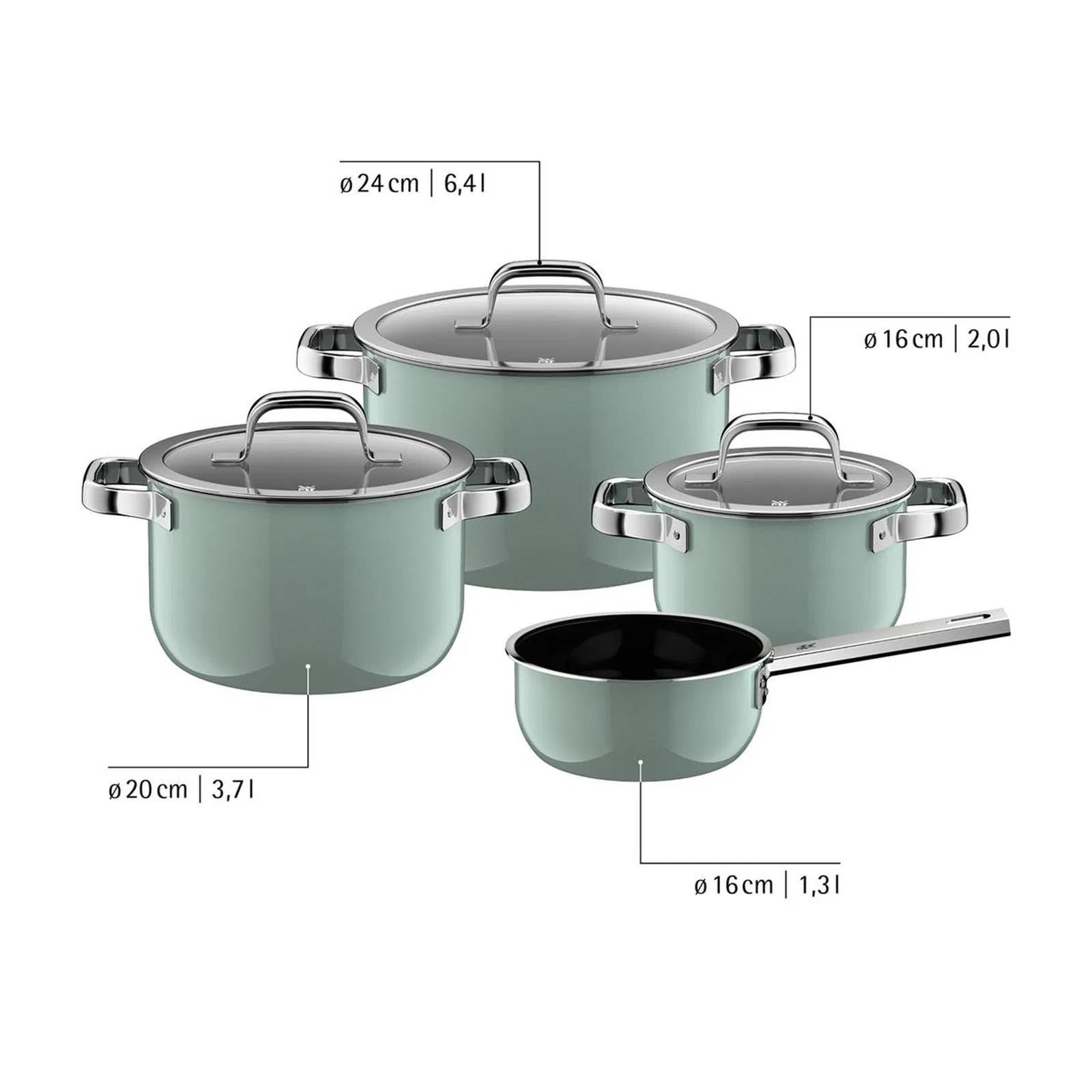 WMF Fusiontec Tencere Seti 4 Parça Okaliptus