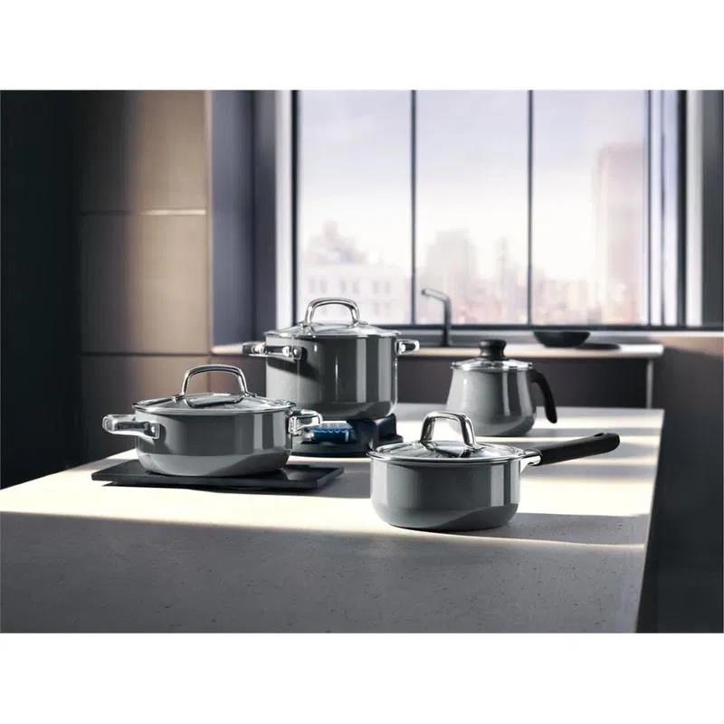WMF FUSIONTEC TENCERE SETİ 4P PLATINIUM GRİ