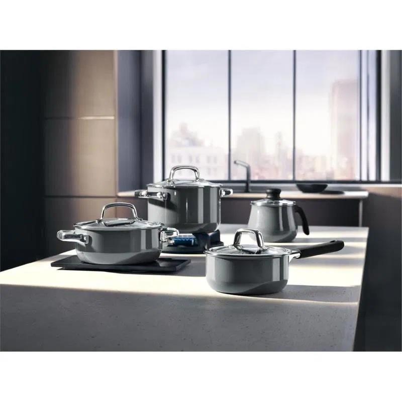 WMF FUSIONTEC TENCERE SETİ 4P PLATINIUM GRİ