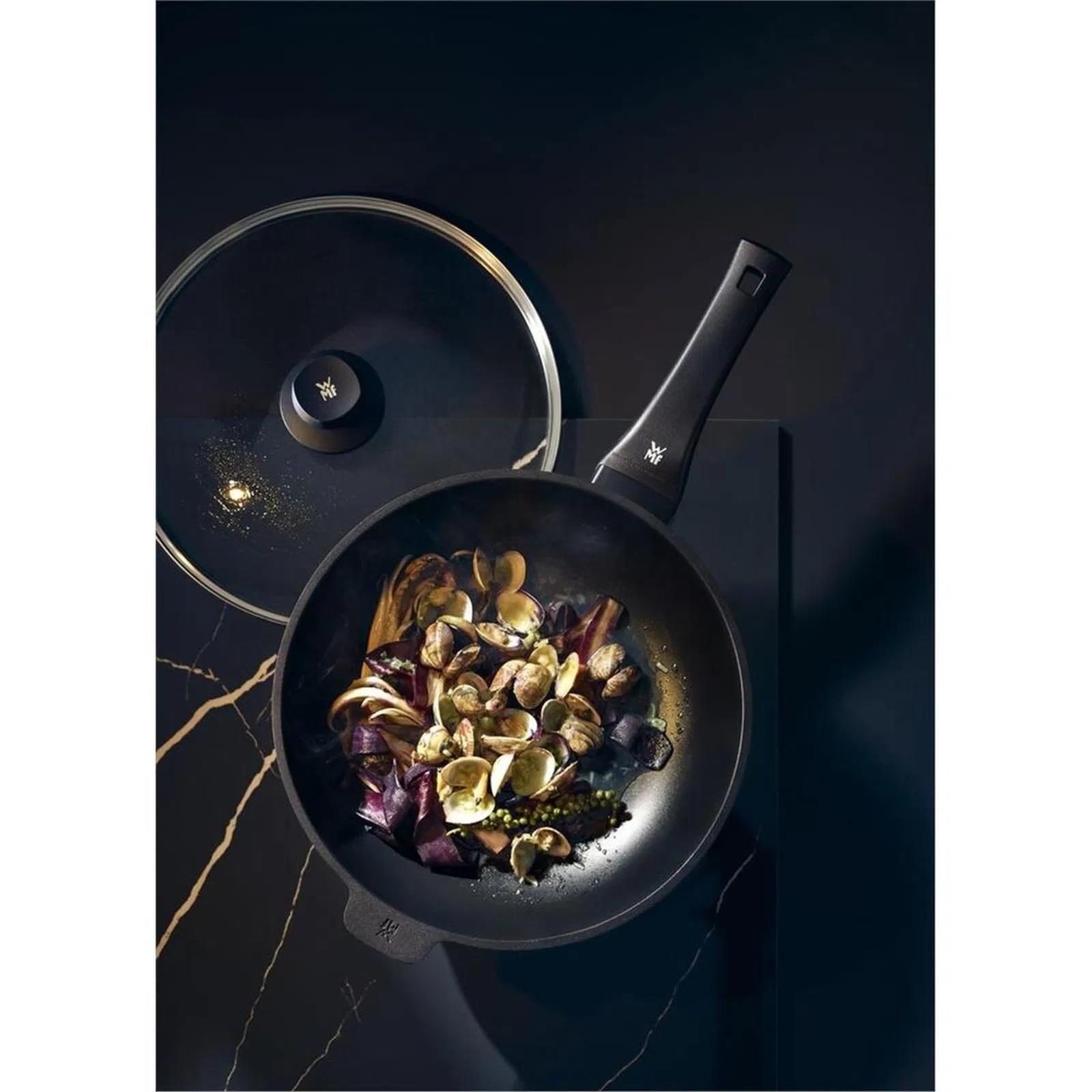 WMF PERMADUR PREMIUMWMF PermaDur Premium Wok Tava 30 cm WOK TAVASI KAPAKLI 30CM