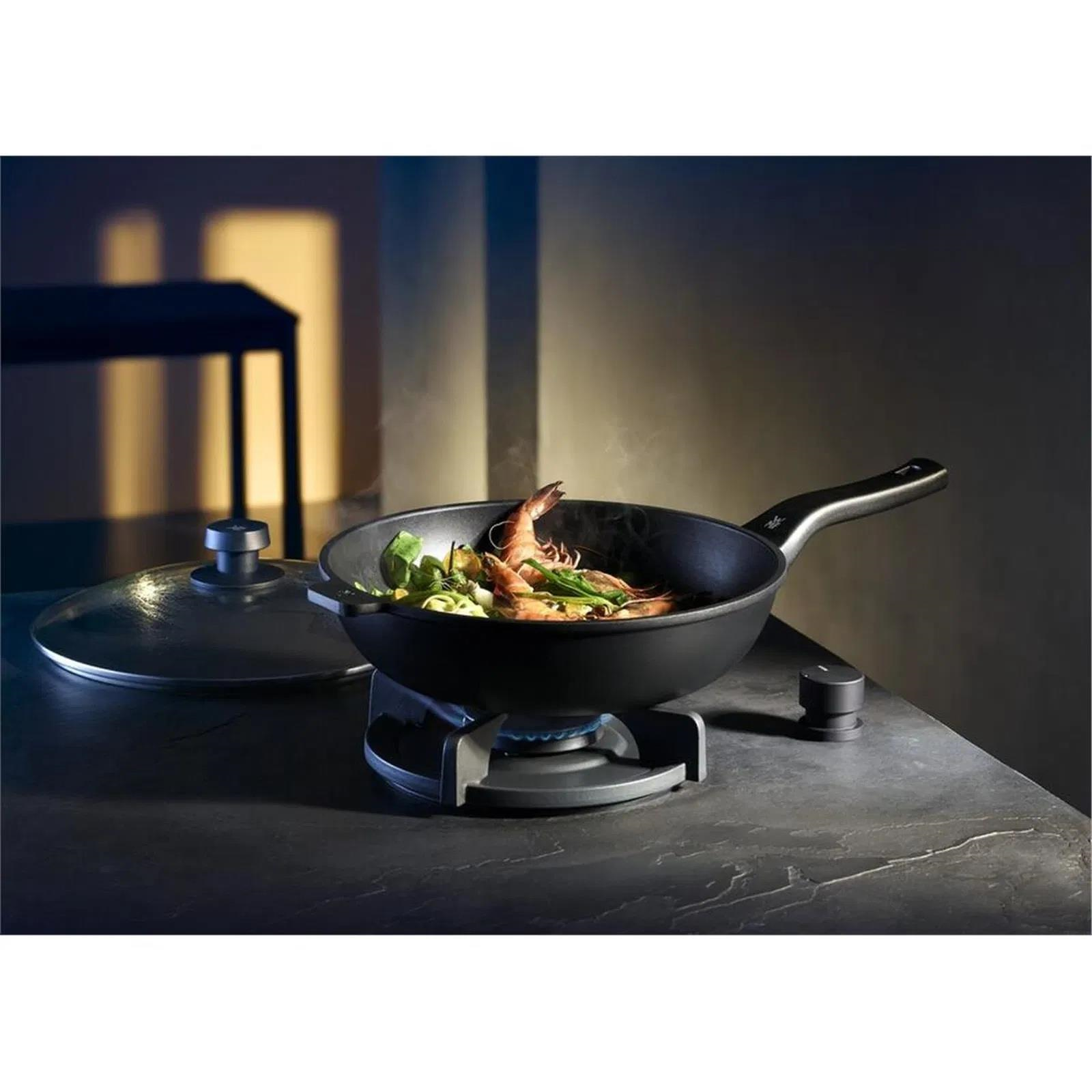 WMF PERMADUR PREMIUMWMF PermaDur Premium Wok Tava 30 cm WOK TAVASI KAPAKLI 30CM