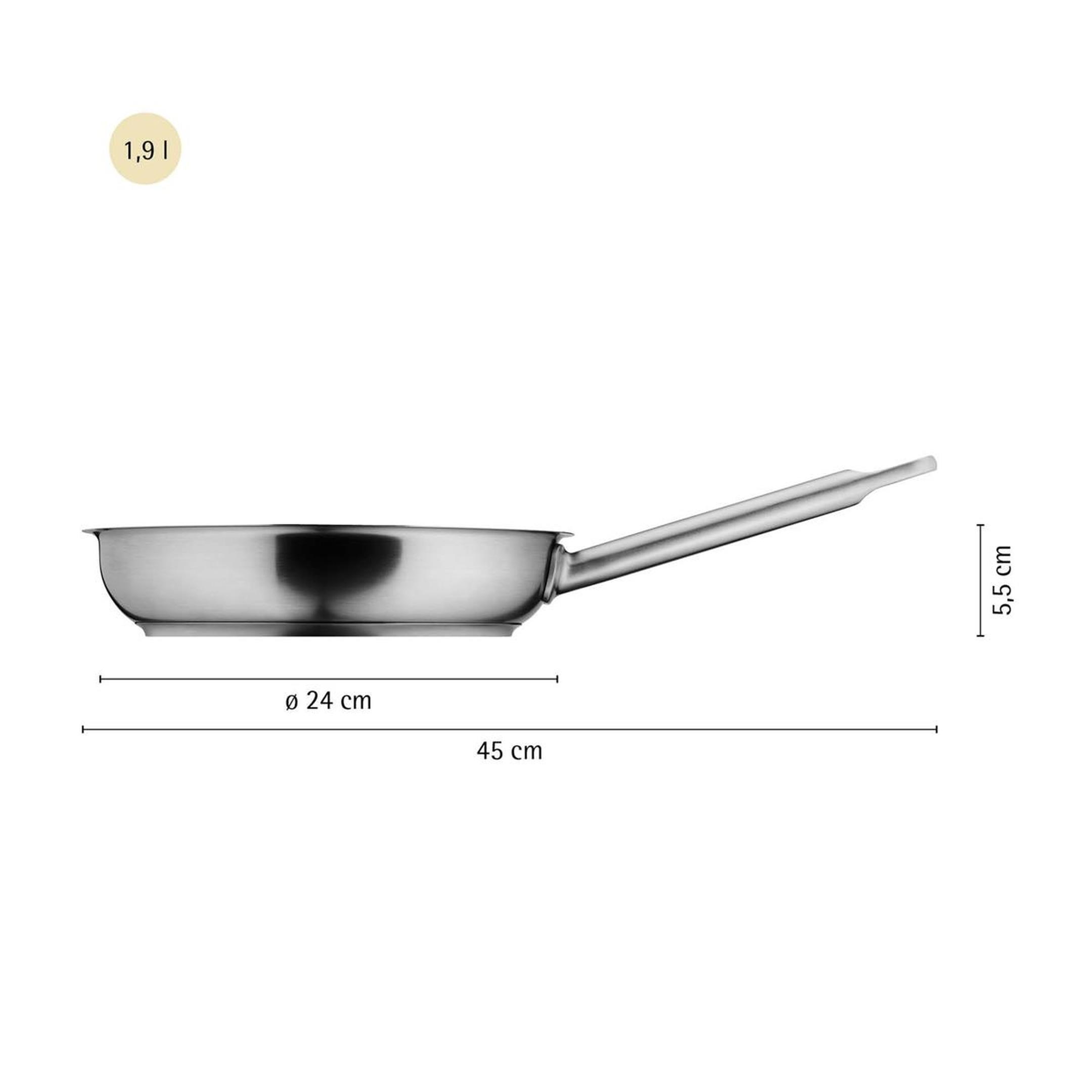 WMF Ultimate Çelik Tava 24 cm