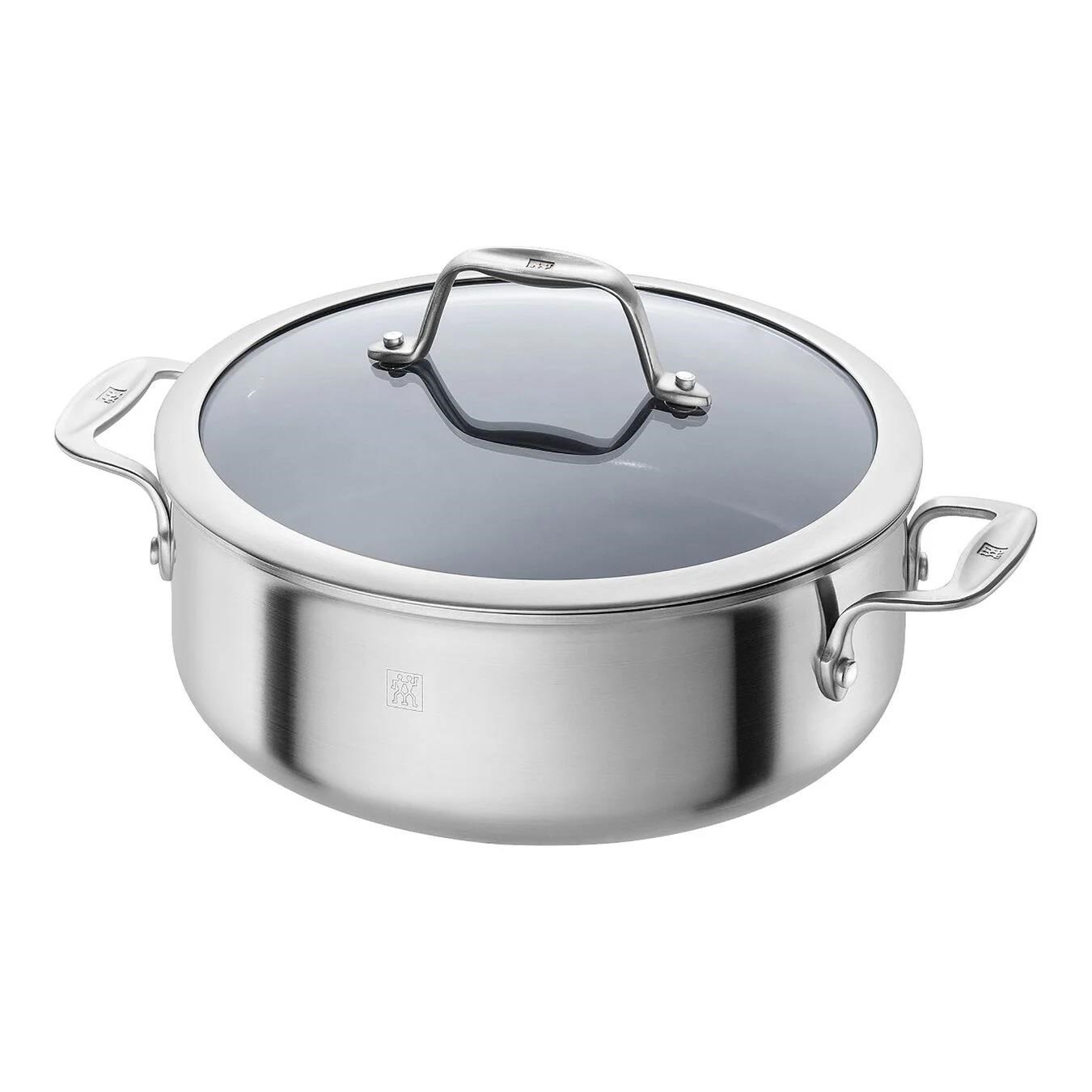 ZWILLING 2 Kulpu Cam Kapaklı Pilav Tenceresi