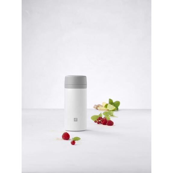 Zwilling 420 Ml Thermo Çay Demlikli Matara Beyaz-Gri