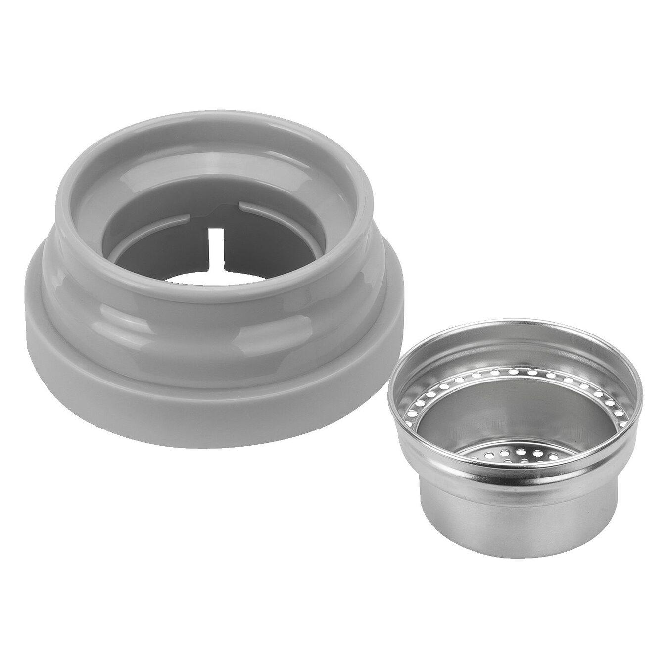 Zwilling 420 Ml Thermo Çay Demlikli Matara Beyaz-Gri