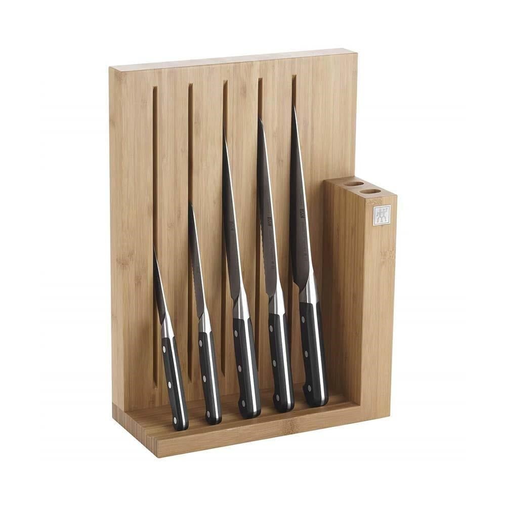 ZWILLING 6 Parça Blok Bıçak Seti - Bambu Ahşap Bloklu - 384380000
