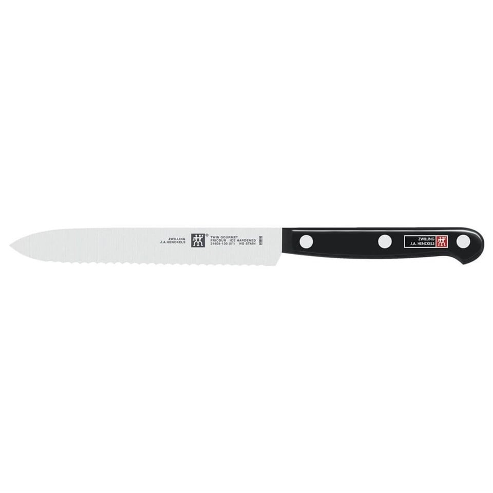 Zwilling 6 Parça Blok Bıçak Seti - Doğal Ahşap Bloklu