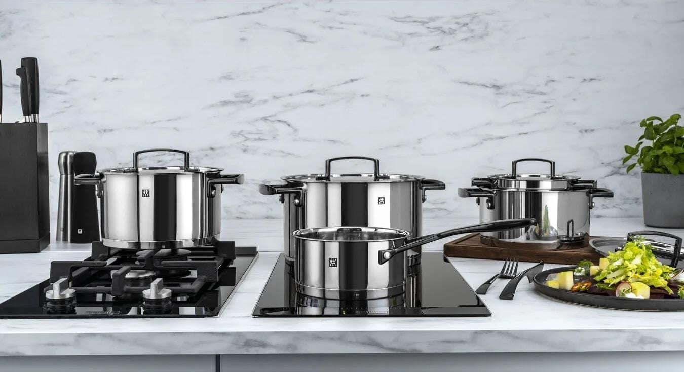 ZWILLING Bellasera 5-Parça Tencere Seti 18/10 Paslanmaz Çelik - 711600050