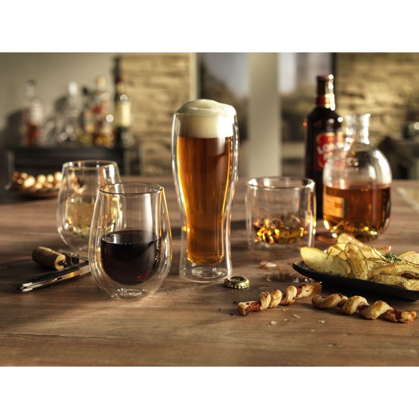 Zwilling Çift Camlı 2'Li Bira Bardağı Seti