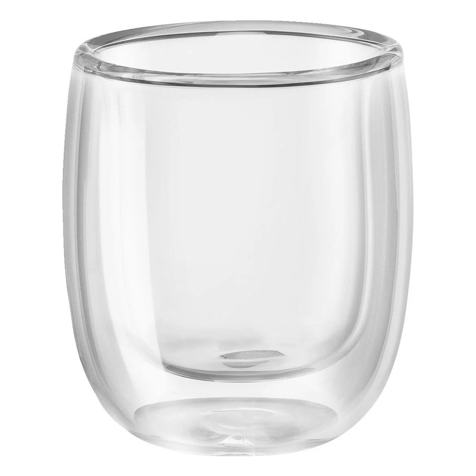 Zwilling Çift Camlı 2'Li Espresso Bardak Seti - 80 ml