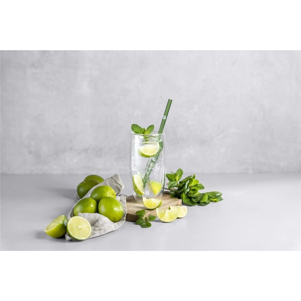 Zwilling Çift Camlı 2'Li Soğuk İçecek Bardağı Seti - 474 ML