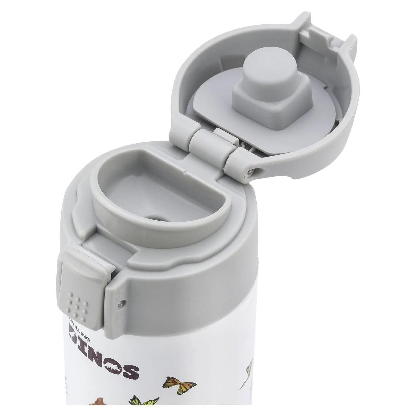 ZWILLING DİNOS MATARA 350 ML PASLANMAZ ÇELİK BEYAZ GRİ
