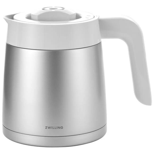 ZWILLING Enfinigy Drip Filtre Kahve Makinesi, 1,25Lt Gümüş Beyazı - 531060000