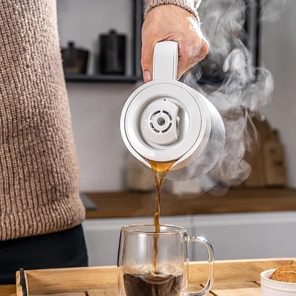 ZWILLING Enfinigy Drip Filtre Kahve Makinesi, 1,25Lt Gümüş Beyazı - 531060000