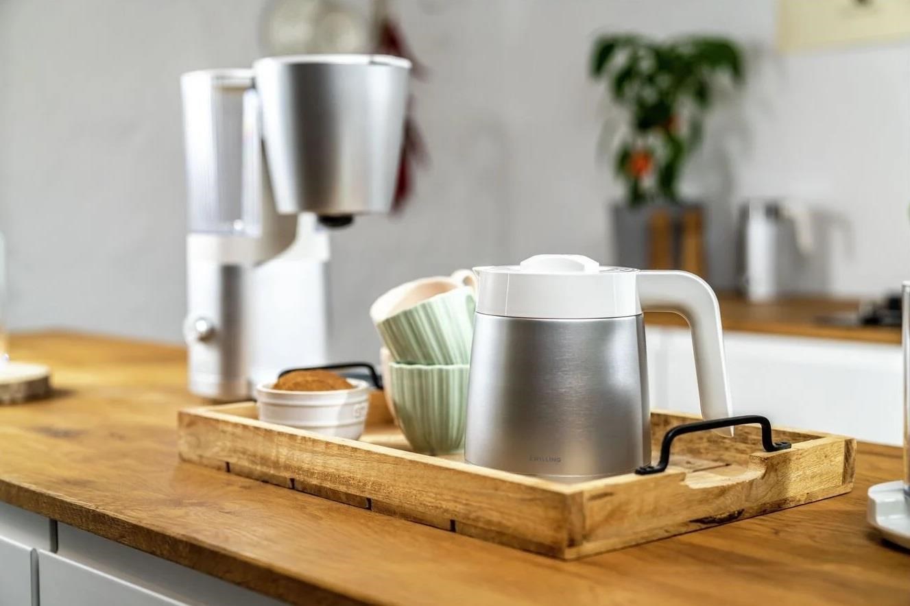ZWILLING Enfinigy Drip Filtre Kahve Makinesi, 1,25Lt Gümüş Beyazı - 531060000