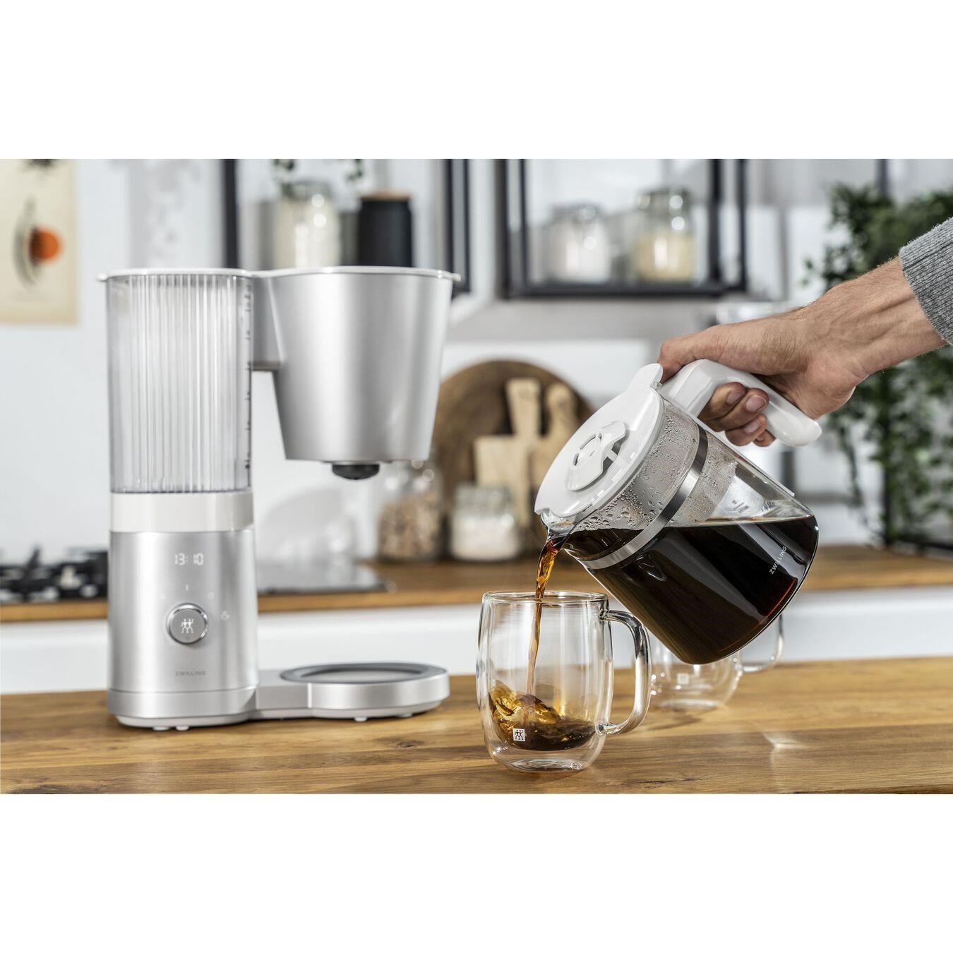 Zwilling Filtre Kahve Makinesi, Gri