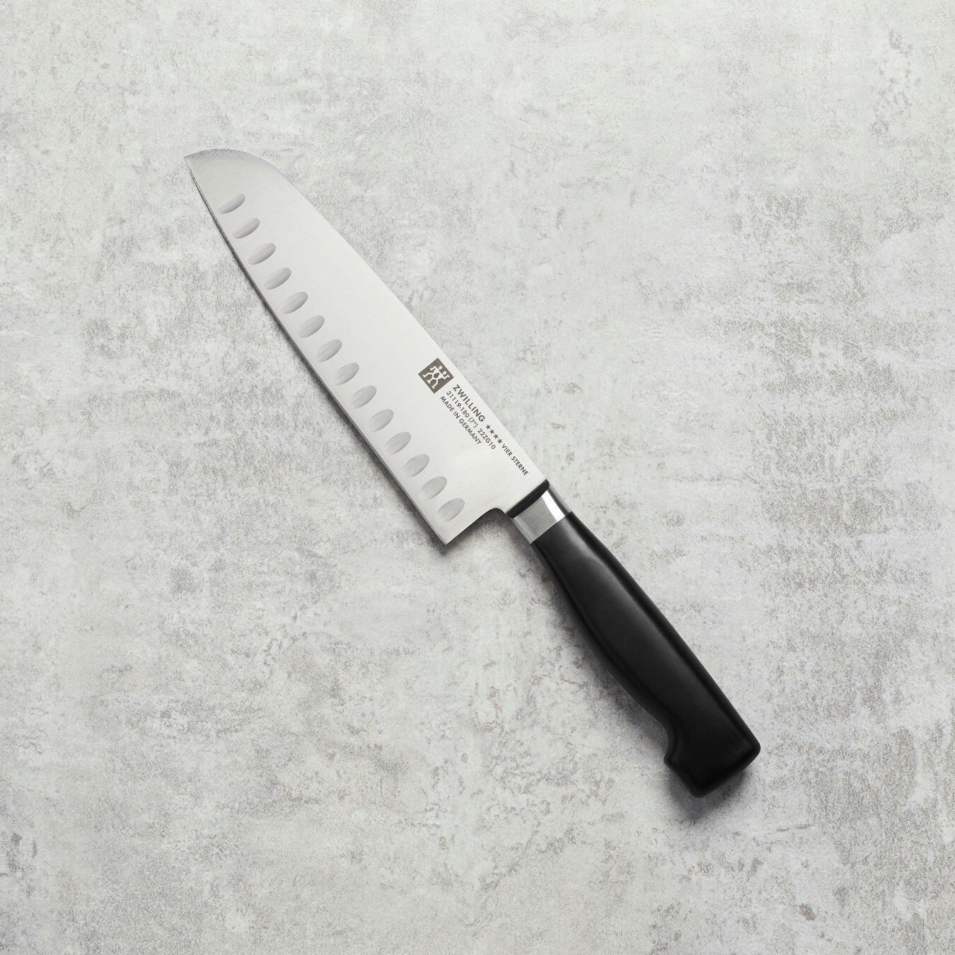 ZWILLING FOUR STAR 18cm Santoku Bıçağı Oluklu Kenar - 311191810