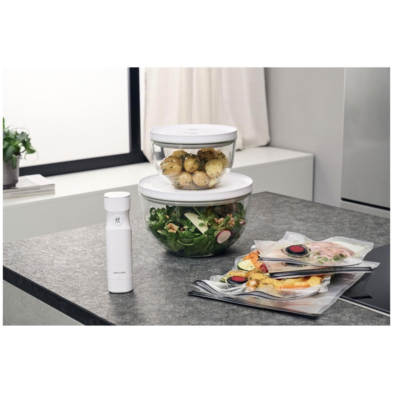 ZWILLING Fresh & Save BOWLS Vakumlu Başlangıç Seti Cam M/L 9-Parça - 1031014