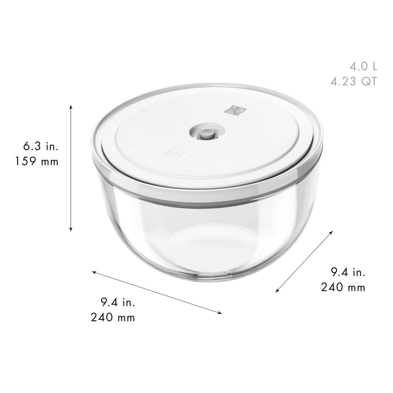 ZWILLING Fresh & Save BOWLS Vakumlu Başlangıç Seti Cam M/L 9-Parça - 1031014