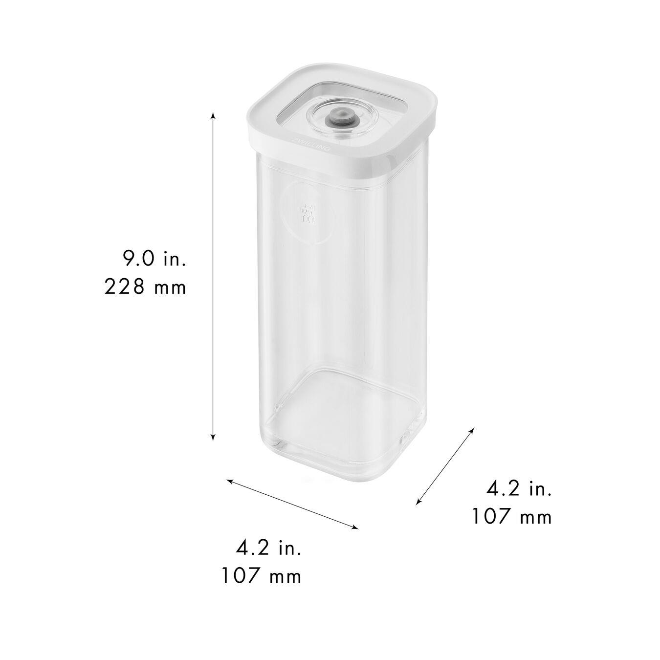 Zwilling Fresh & Save CUBE Saklama Kabı 3S Şeffaf-Beyaz - 1025124