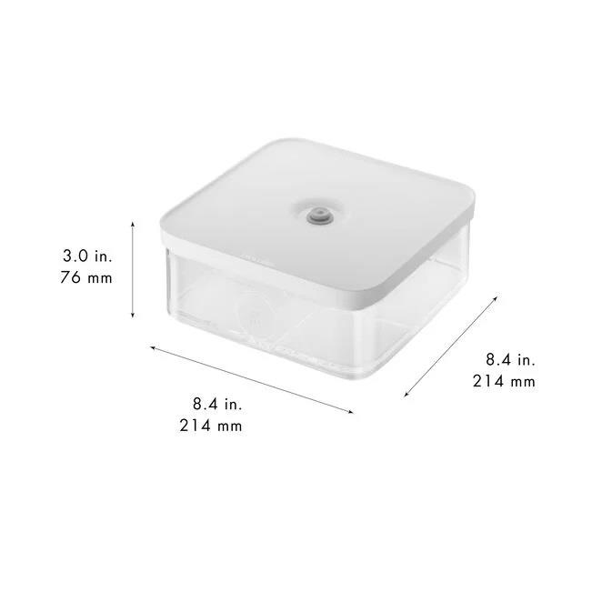 Zwilling Fresh & Save CUBE Saklama Kabı L Şeffaf-Beyaz - 1025129