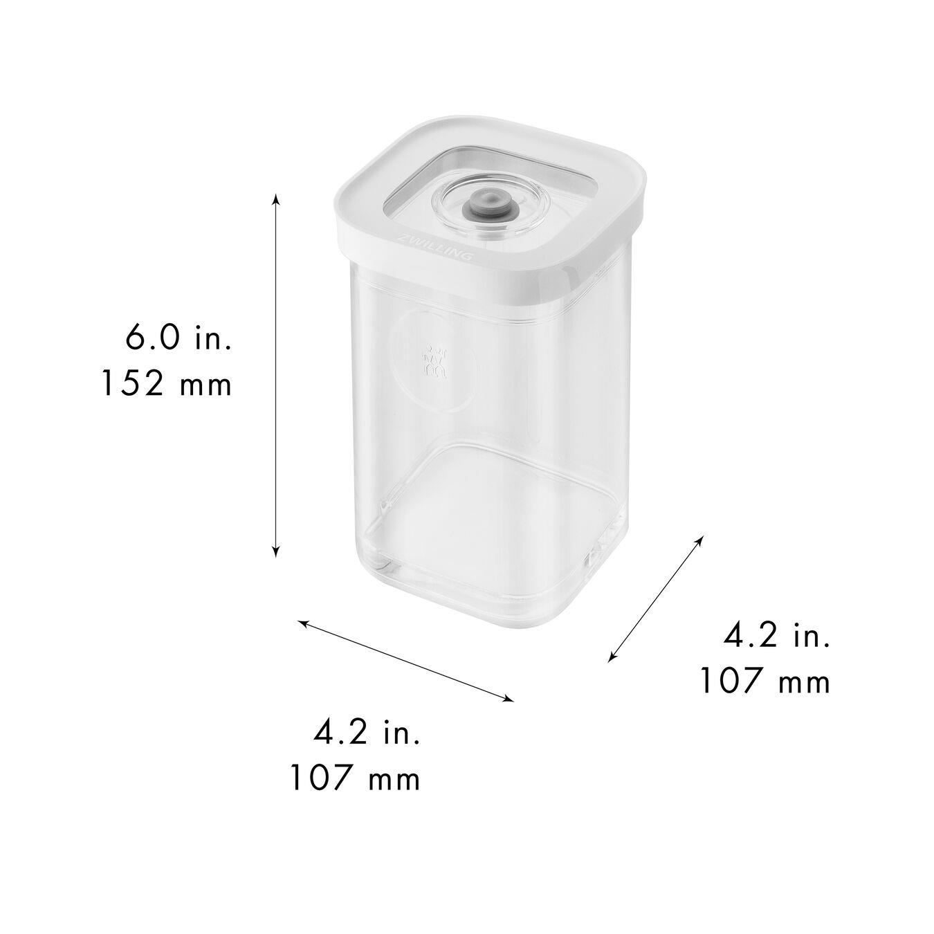 Zwilling Fresh & Save CUBE Saklama Kabı 2S Şeffaf-Beyaz - 1025122