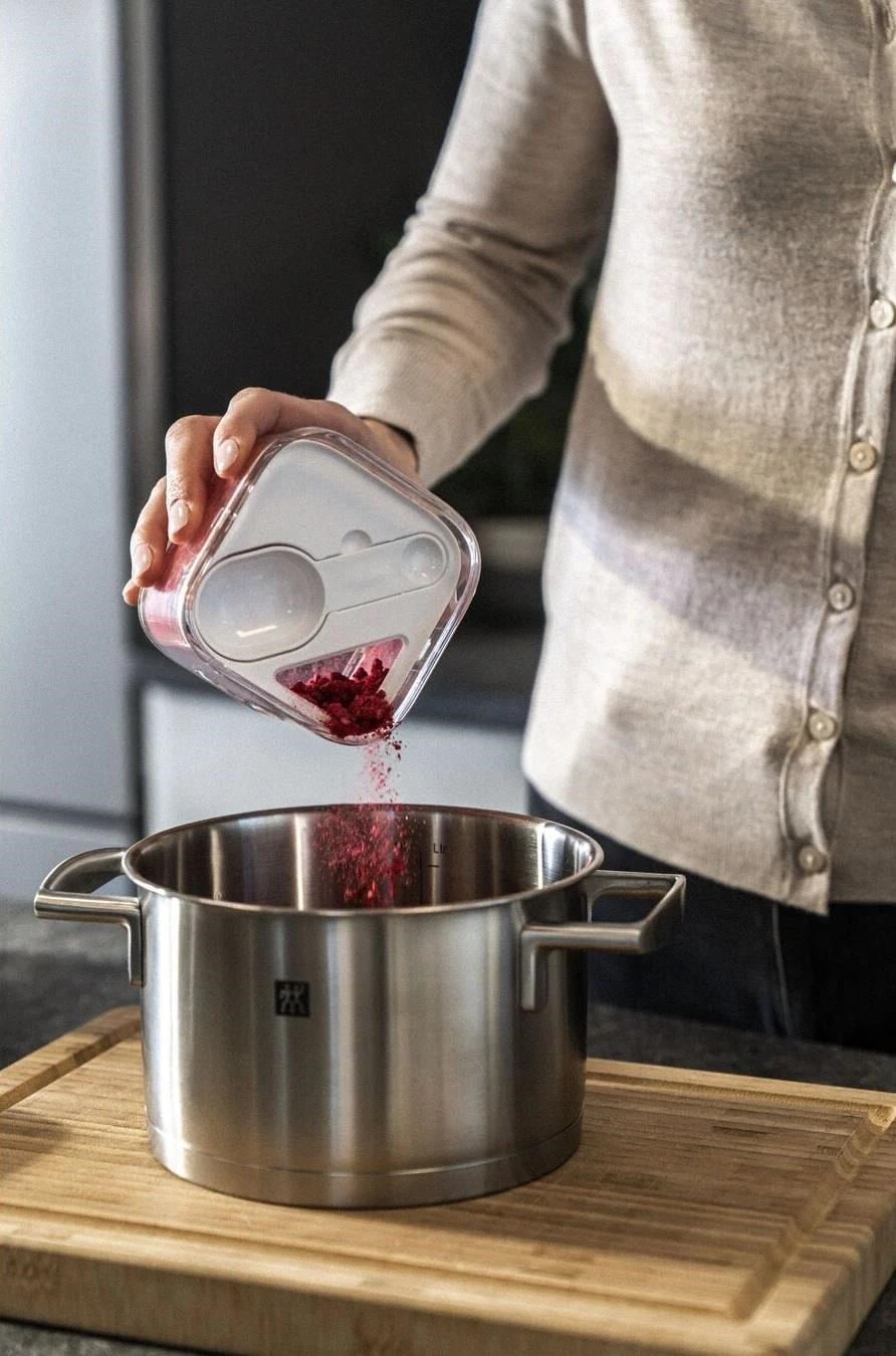 Zwilling Fresh & Save Cube Saklama Kabı Seti S/6 Parça Şeffaf-Beyaz