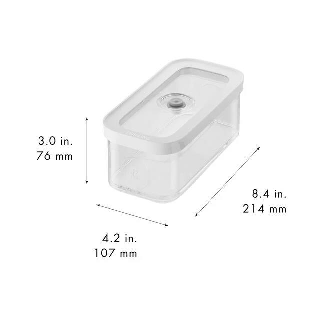 Zwilling Fresh & Save CUBE Saklama Kabı M Şeffaf-Beyaz - 1025126