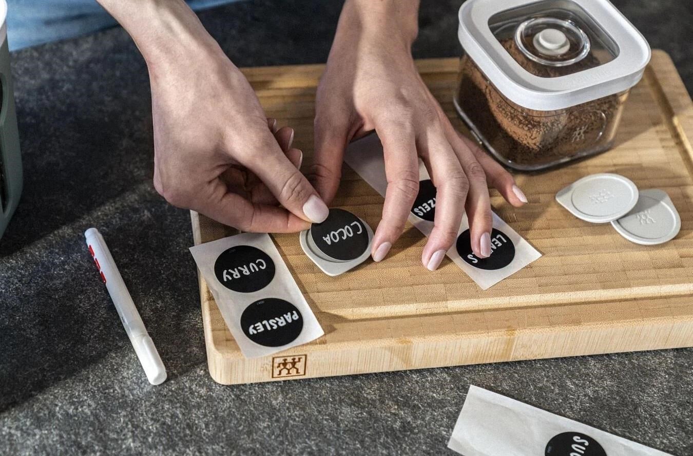 Zwilling Fresh & Save Cube Saklama Kabı Seti S/6 Parça Şeffaf-Beyaz