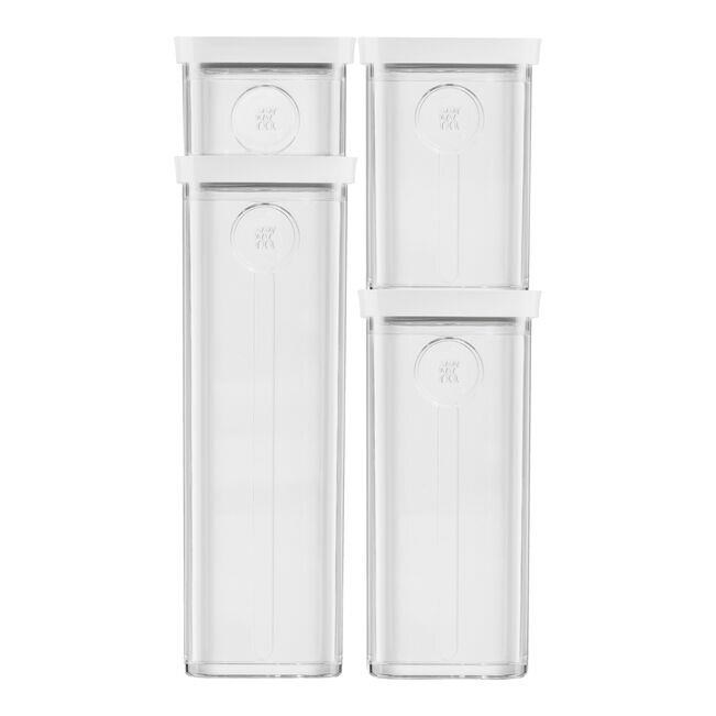 Zwilling Fresh & Save CUBE Saklama Kabı 4S Şeffaf-Beyaz - 1025125