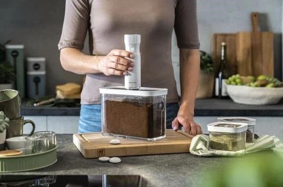 Zwilling Fresh & Save Cube Set M/5 Parça Şeffaf-Beyaz
